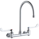 Elkay LK940GN08T6H Scrub/Handwash 8" Centers Wall Faucets 8"