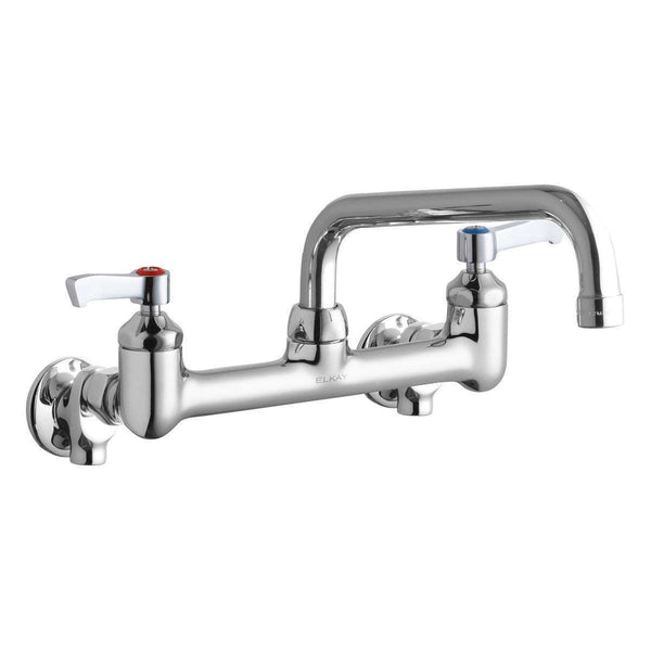 Elkay LK940TS08L2S 8" Centers Wall Faucets 8" Tube Spout 2"