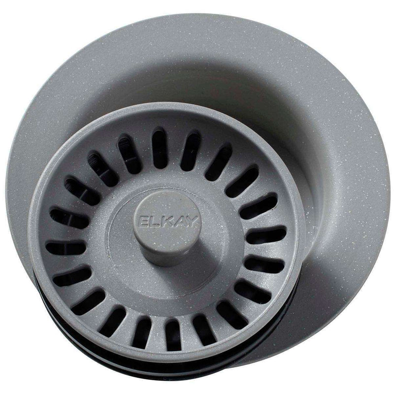 Elkay LKQD35GS Polymer Disposer Flange with Basket Strainer