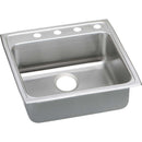 Elkay LRADQ2222653 Lustertone Stainless Steel 22 x 22 x 6.5