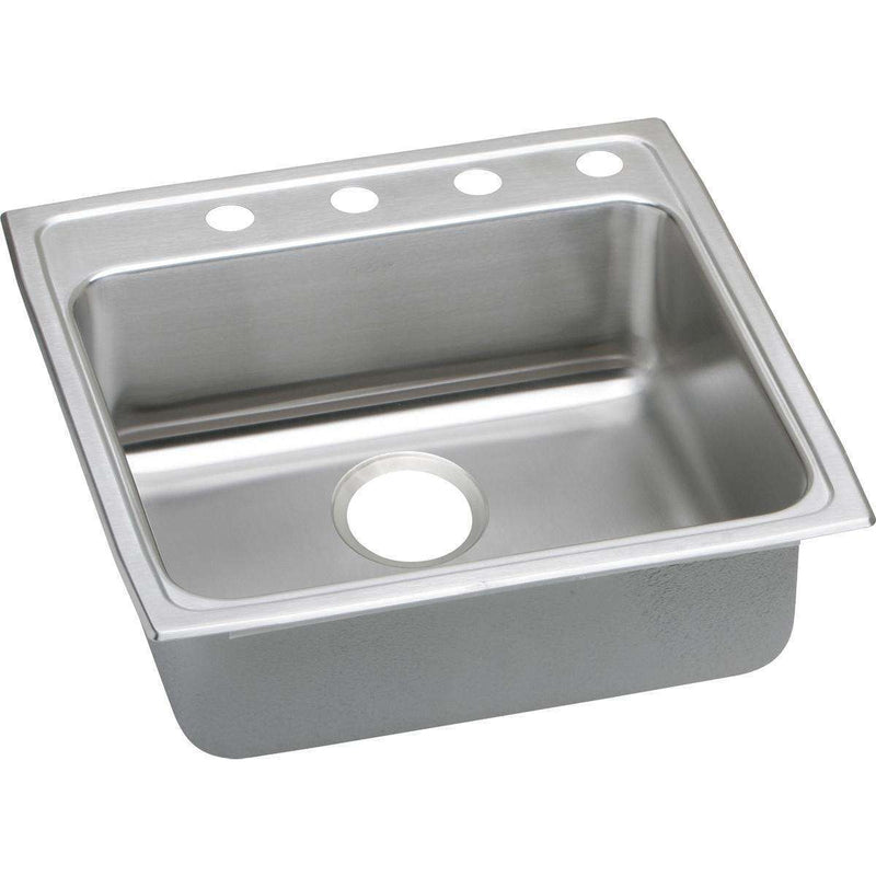 Elkay LRADQ2222500 Lustertone Stainless Steel 22 x 22 x 5