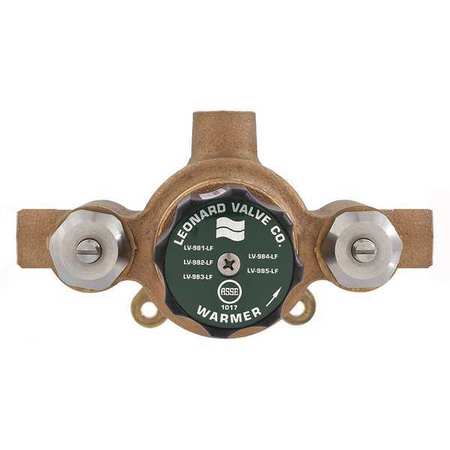 Leonard Valve LV-981A-LF-RF Wax Lead Free Master Mixing Valve