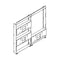 Elkay MFWS200 Accessory - Mounting Frame for bi-level