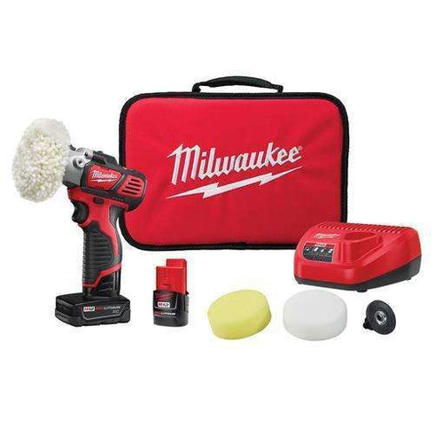 Milwaukee M12 Variable Speed Polisher/Sander Kit w/ XC Batt