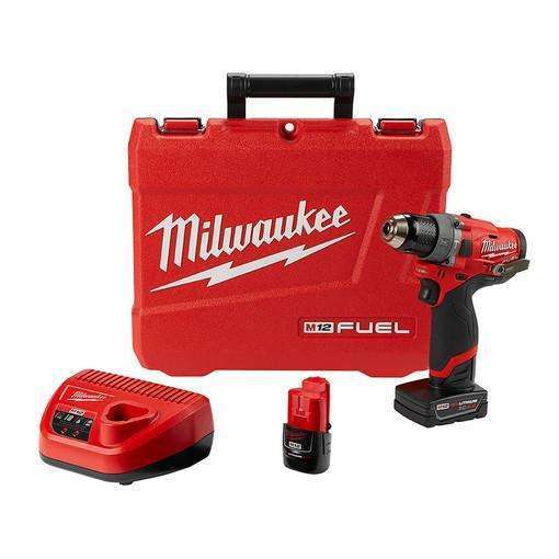 Milwaukee 2504-22 M12 FUEL 1/2" Hammer Drill Kit