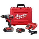 Milwaukee 2801-22CT M18 Compact Brushless 1/2" Drill CPKit