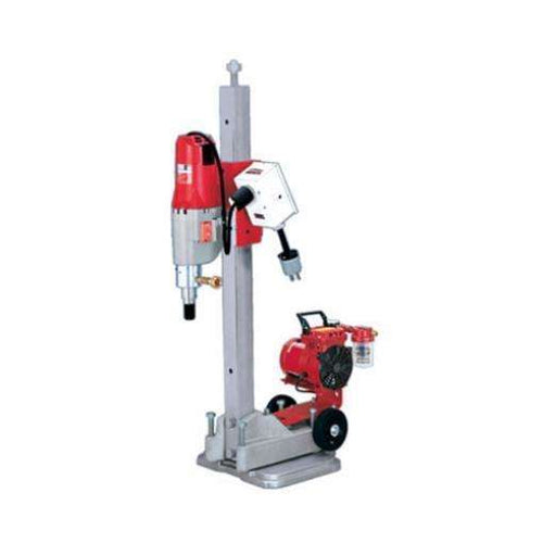 Milwaukee Diamond Coring Rig with S Base Stand, Vac-U-Rig