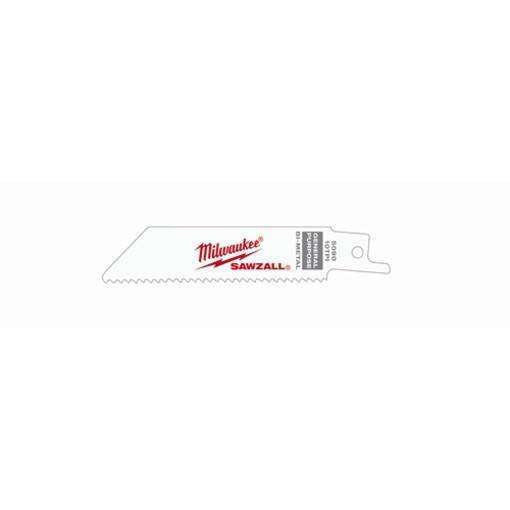 Milwaukee 48-00-5090 4" x 10TPI Bi-Metal Super Sawzall Blade