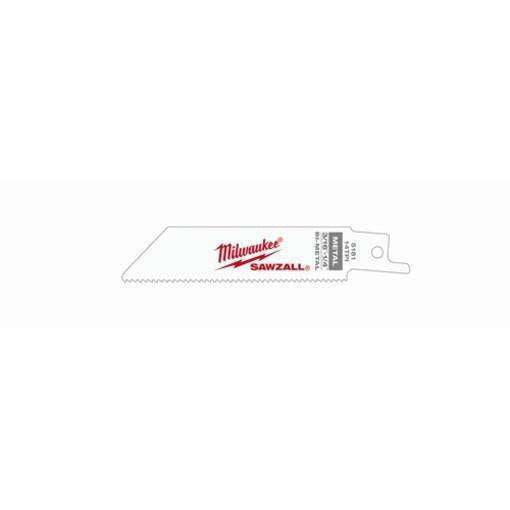 Milwaukee 48-00-5181 4" x 14TPI Bi-Metal Super Sawzall Blade