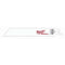 Milwaukee 48-00-5186 6" x 24TPI Bi-Metal Super Sawzall Blade