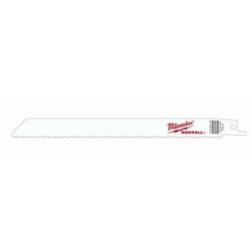 Milwaukee 48-00-5193 8" x 10/14TPI Bi-Metal Sawzall Blade