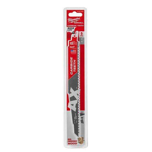 Milwaukee 48-00-5526 9" 5TPI AX Sawzall Blade