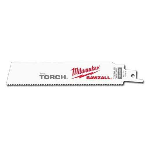 Milwaukee 48-00-8712 6" x 10TPI Sawzall Demolition Blade