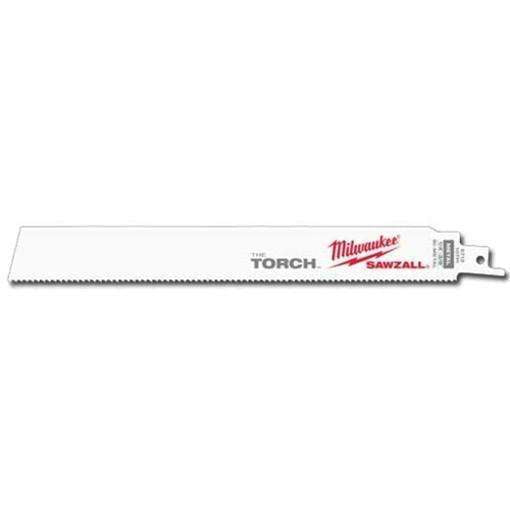 Milwaukee 9" x 10TPI Super Sawzall Demolition Blade 25-Pack