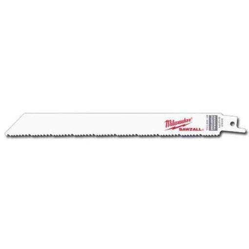 Milwaukee 8" x 8/12TPI Bi-Metal Super Sawzall Blade 50-Pack