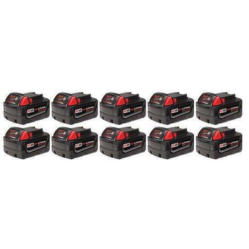 Milwaukee 48-11-1851 M18 5.0Ah Battery 10-Pack