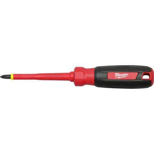 Milwaukee #2 Phillips - 4" 1000V Insulated Screwdriver