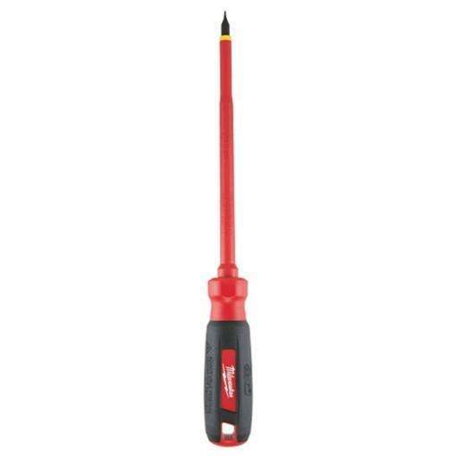 Milwaukee 3/16" Cabinet - 6" 1000V Insulated Screwdriver