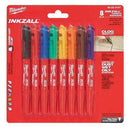 Milwaukee 48-22-3107 8 Pack INKZALL Color Fine Point Markers