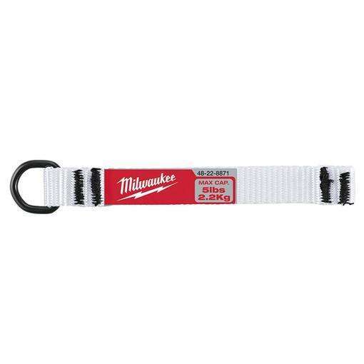 Milwaukee 5 Piece 5lb Nylon Web Metal D-Ring Web Attachment