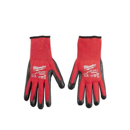 Milwaukee 48-22-8930 Cut 3 Dipped Gloves - S