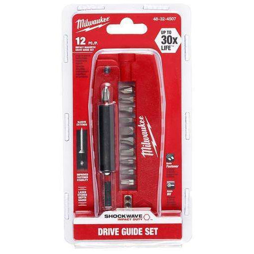 Milwaukee 48-32-4507 SHOCKWAVE 12PC Impact Drive Guide Set