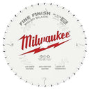 Milwaukee 8-1/4" 40T Fine Finish Circular Saw Blade