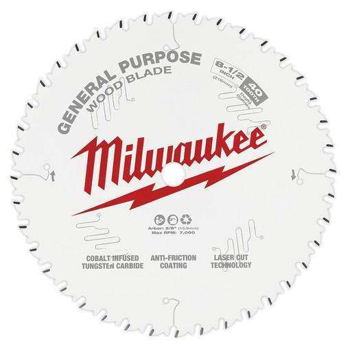 Milwaukee 8-1/2" 40T General Purpose Circular Saw Blade