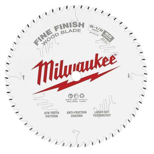 Milwaukee 8-1/2" 60T Fine Finish Circular Saw Blade