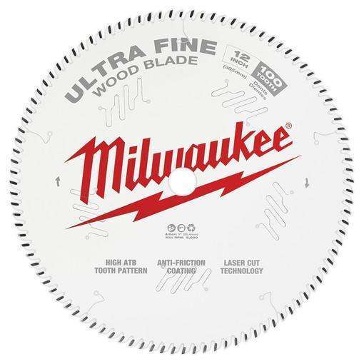 Milwaukee 12" 100T Ultra Fine Finish Circular Saw Blade