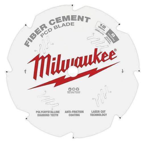 Milwaukee 48-40-7020 12" PCD/Fiber Cement Circular Saw Blade