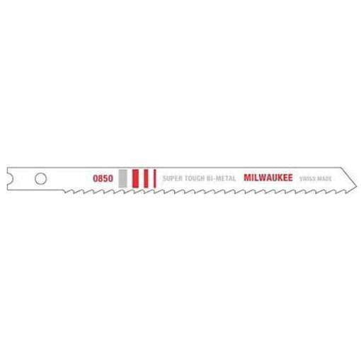 Milwaukee 48-42-0850 4" X 8 TPI, Bi-Metal Jig Saw Blades,