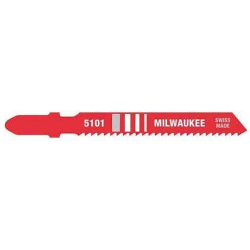 Milwaukee 48-42-5101 3" X 14 TPI, Steel Jig Saw Blades