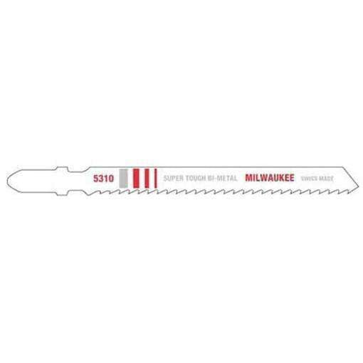 Milwaukee 48-42-5310 4" X 10 TPI, Bi-Metal Jig Saw Blades