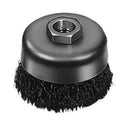 Milwaukee 48-52-1400 5" Crimped Wire Cup Brush- Carbon Steel