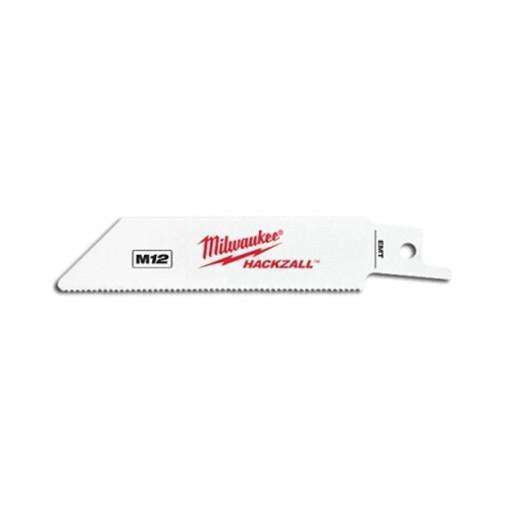 Milwaukee 49-00-5418 M12 Hackzall Blade 4" EMT 5-Pack