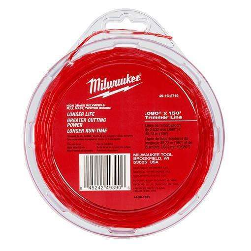 Milwaukee 49-16-2712 .080" x 150' Trimmer Line