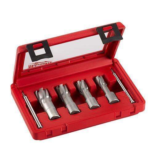 Milwaukee 49-22-8430 4PC TCT Annular Cutter Kit 1-3/8" Depth