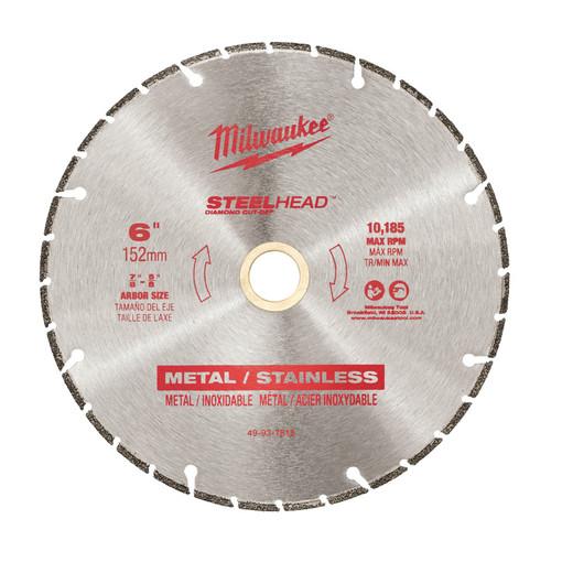 Milwaukee 49-93-7815 6" Steelhead Daimond Cut Off Blade