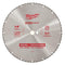 Milwaukee 49-93-7840 14" Steelhead Diamond Cut Off Blade