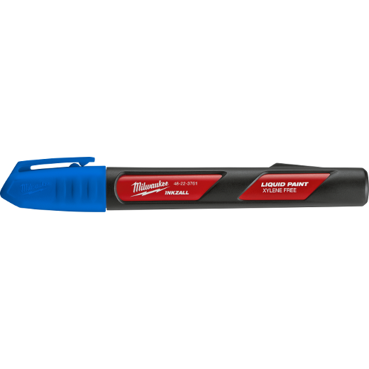 Milwaukee 48-22-3761 INKZALL Blue Liquid Paint Marker (Pack of 12)