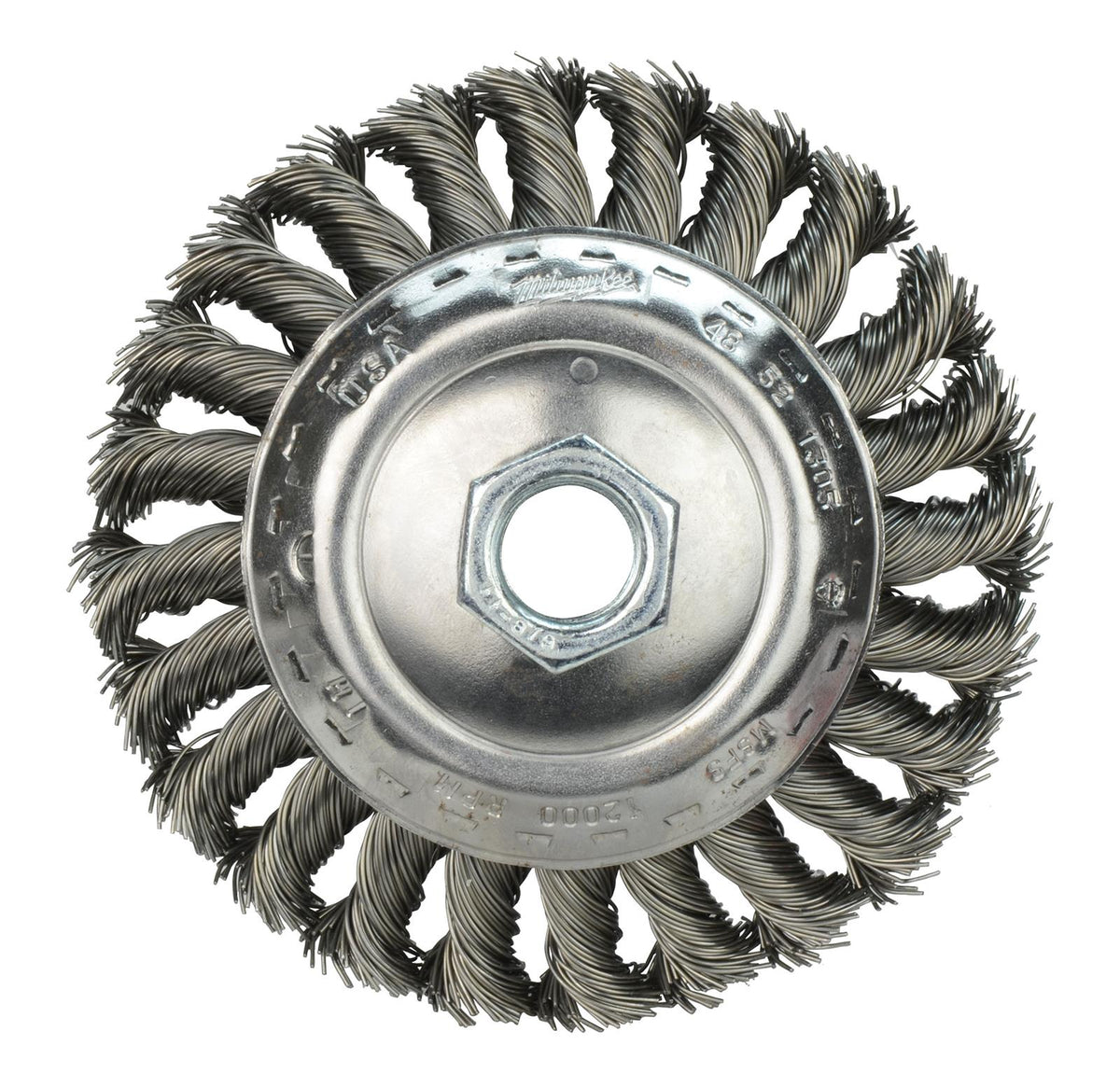 Milwaukee 49-93-7780 4" DIAMOND MAX Turbo Diamond Cup Wheel - 12 Segment