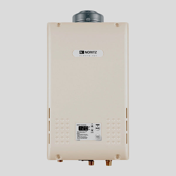 Noritz BNR98DVCNG 9.8 GPM Builder Pack Series Natural Gas Mid-Efficiency Indoor Tankless Water Heater