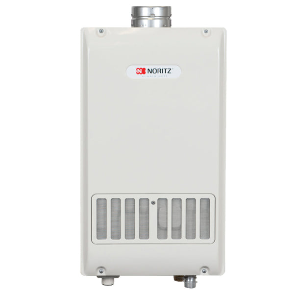 Noritz NR98SVLP 9.8 GPM Single Vent Liquid Propane Mid-Efficiency Indoor Tankless Water Heater