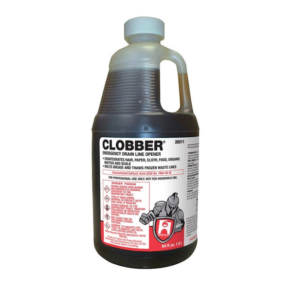 Clobber Drain and Waste System Cleaner 1/2 Gallon