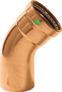 Viega 0926.1XL ProPress XL 45¡ street elbow 3'' x 3'' P x FTG