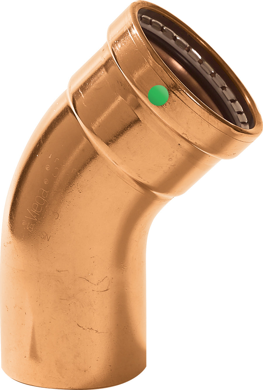Viega 0926.1XL ProPress XL 45¡ street elbow 3'' x 3'' P x FTG