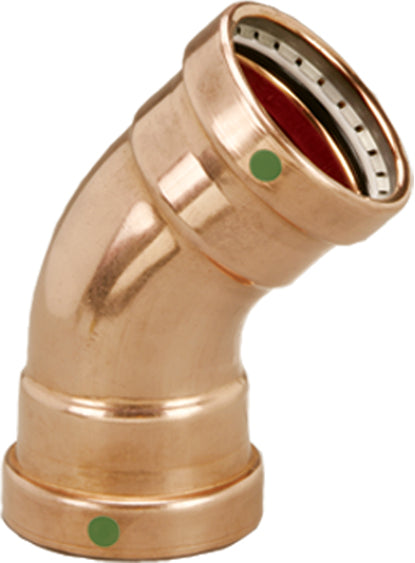 Viega 0926XL ProPress XL 45¡ elbow 2-1/2'' x 2-1/2'' P1 x P2