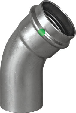 Viega 4026.1 ProPress 45¡ street elbow 1'' x 1'' P x FTG