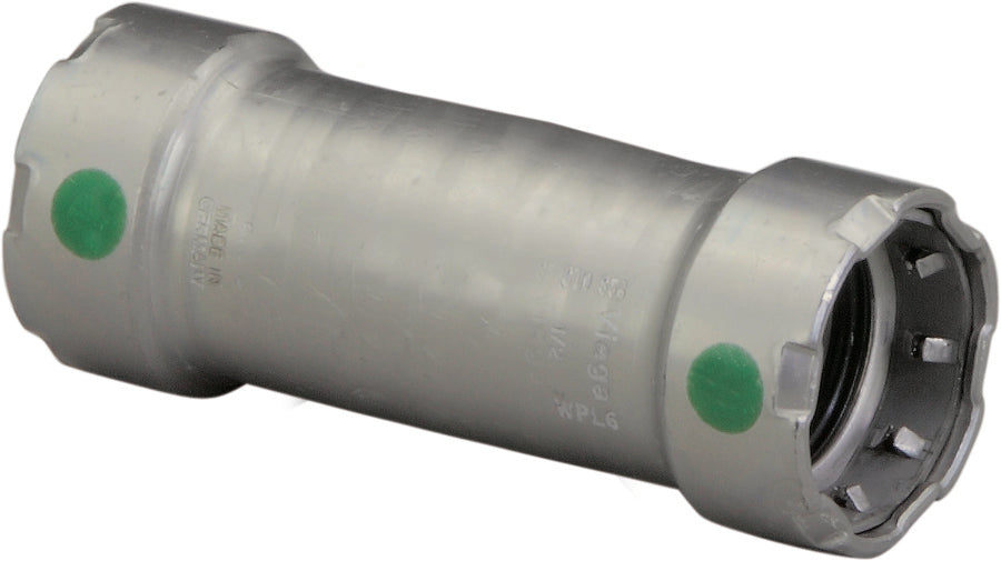 Viega 4815.3 MegaPress extended coupling No stop 1-1/4'' x 1-1/4'' P1 x P2
